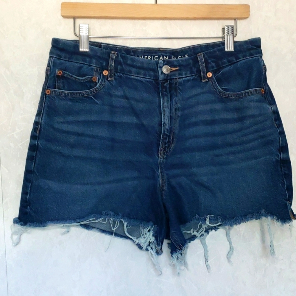 American Eagle Curvy Super High Waisted Shorts